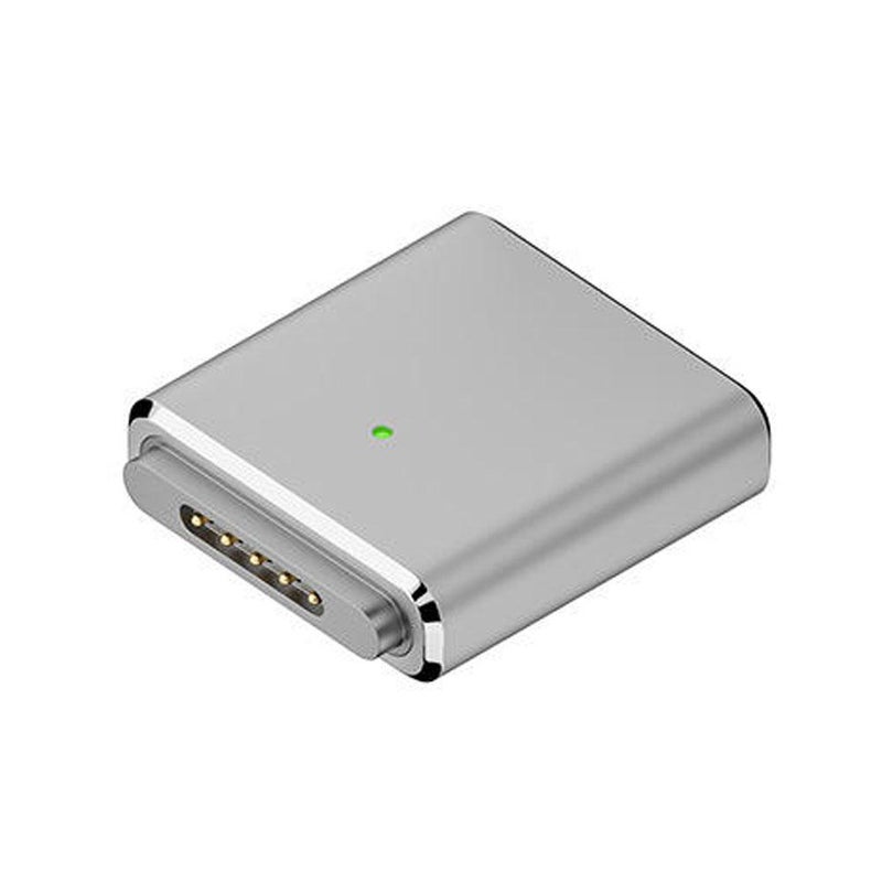 Type-C to MagSafe magnetic adapter for MacBook Pro Air 100W MAX charging status display for M1/M2/M3/M4